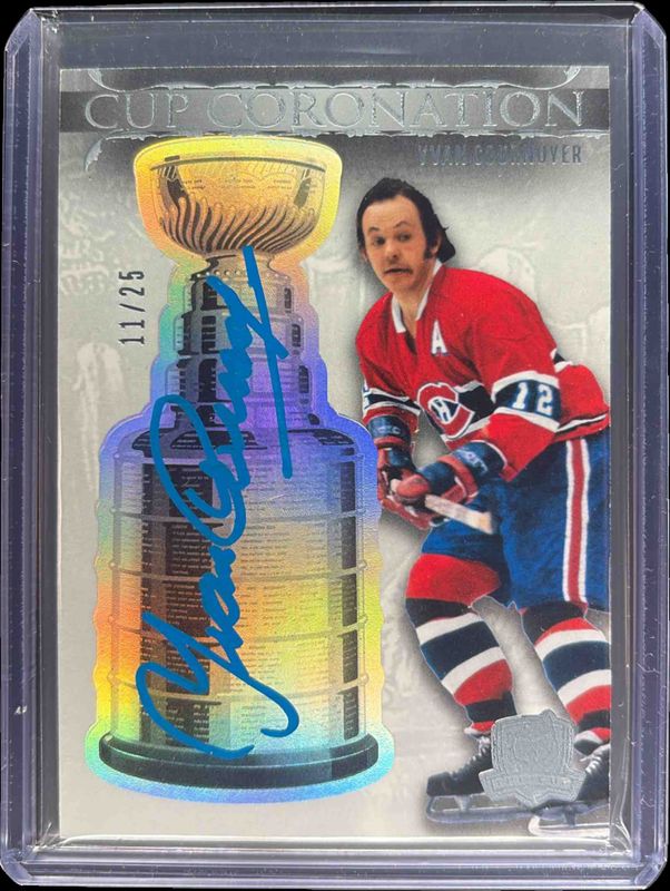 2024 Upper Deck Stature #30 2023-24 Update Auto - Green /199