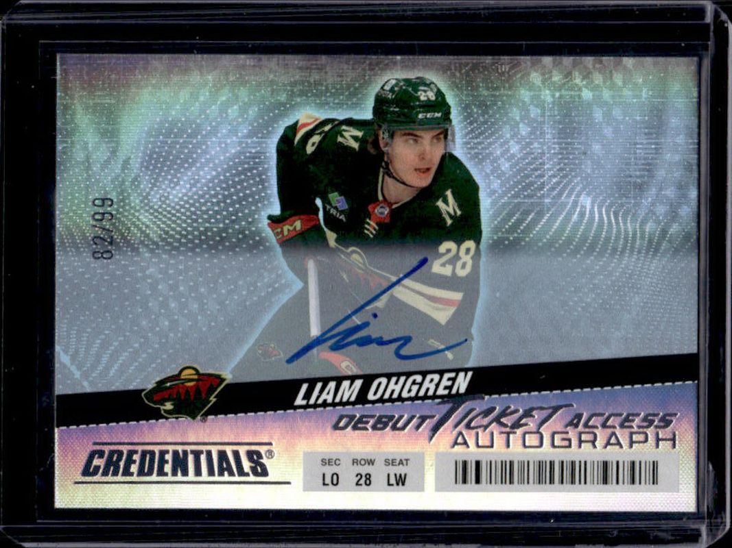 2024 Upper Deck Credentials #141 Horizontal Auto /99