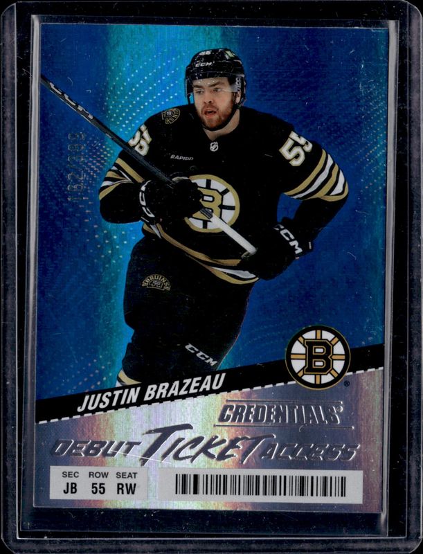 2024 Upper Deck Credentials #148 Debut Ticket Access - Blue /399