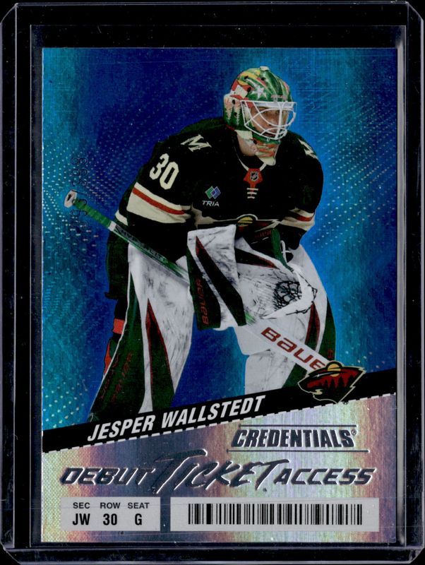 2024 Upper Deck Credentials #131 Debut Ticket Access - Blue /399