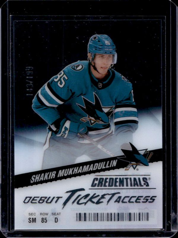 2024 Upper Deck Credentials #DTAA-SM Acetate Debut Ticket Access /199