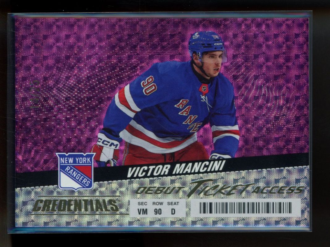 2024 Upper Deck Credentials #108 Horizontal Purple /10