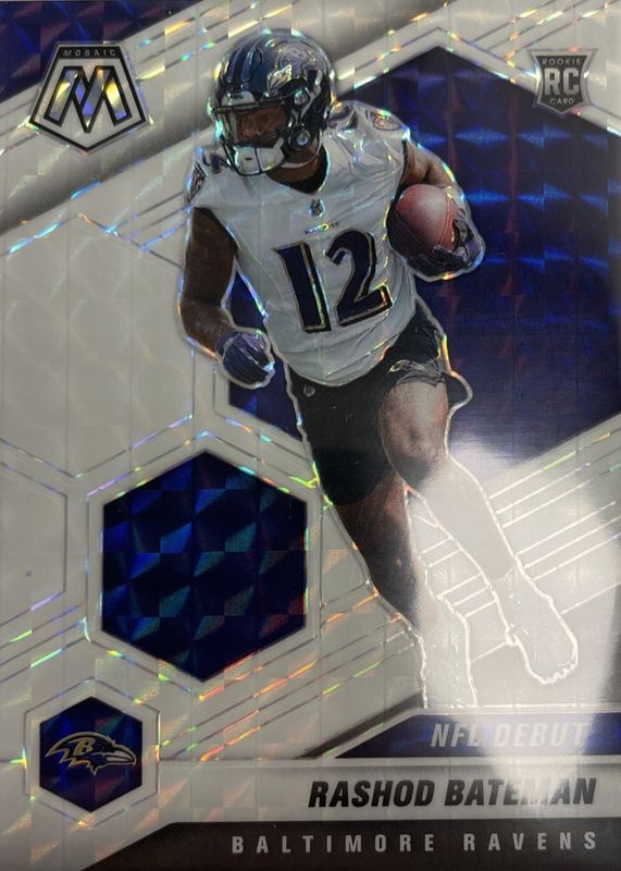 2021 Mosaic #249 NFL Debut - White /25
