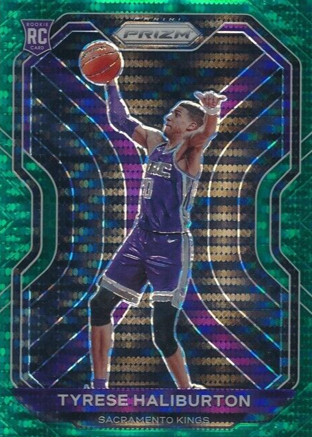 Tyrese Haliburton 2020 Prizm #262 Green Pulsar /25 Price Guide