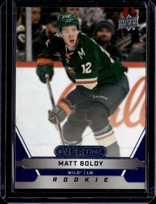 2024 Upper Deck Overtime #2021-MB 2021-22 Overtime RC Update