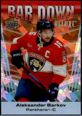 2023 Upper Deck Allure #BD-6 Bar Down - Orange /399