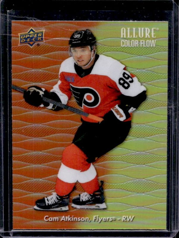 2023 Upper Deck Allure #CF-15 Color Flow - Yellow Orange