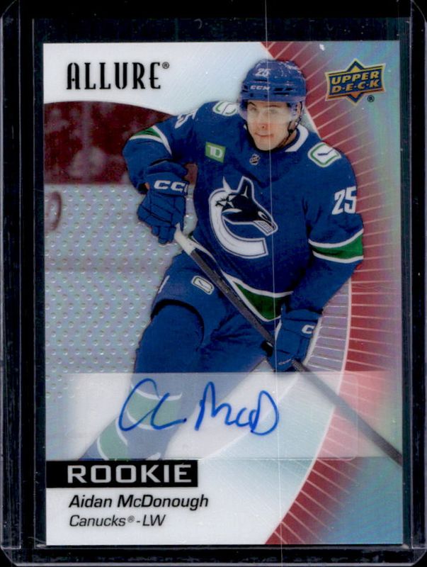 2023 Upper Deck Allure #125 Red Rainbow Auto