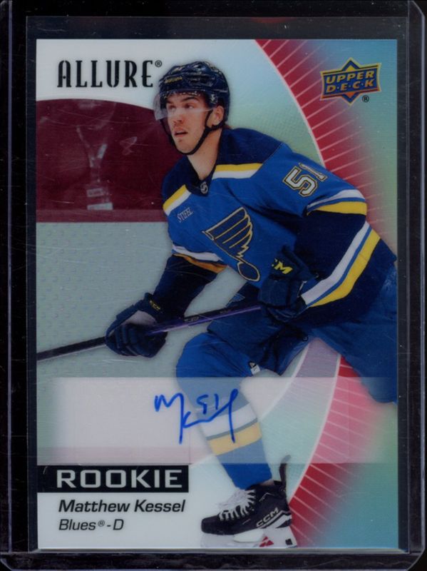 2023 Upper Deck Allure #124 Red Rainbow Auto