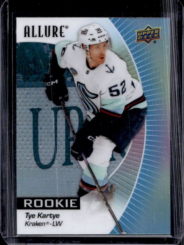 Tye Kartye 2023 Upper Deck Allure #132 Base Rookie RAW