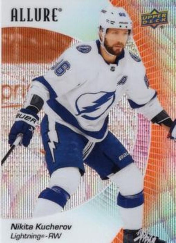 Nikita Kucherov 2023 Upper Deck Allure #40 Orange Slice RAW