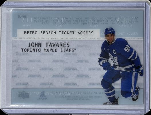 2023 Upper Deck Credentials #1997-JT 1997 Season Ticket - Acetate
