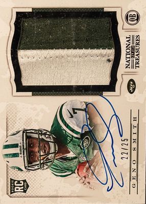 2013 National Treasures #211 Rookie Patch Auto - Black /25