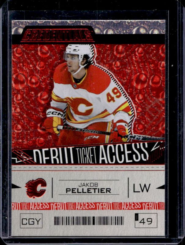 2023 Upper Deck Credentials #157 Red /349