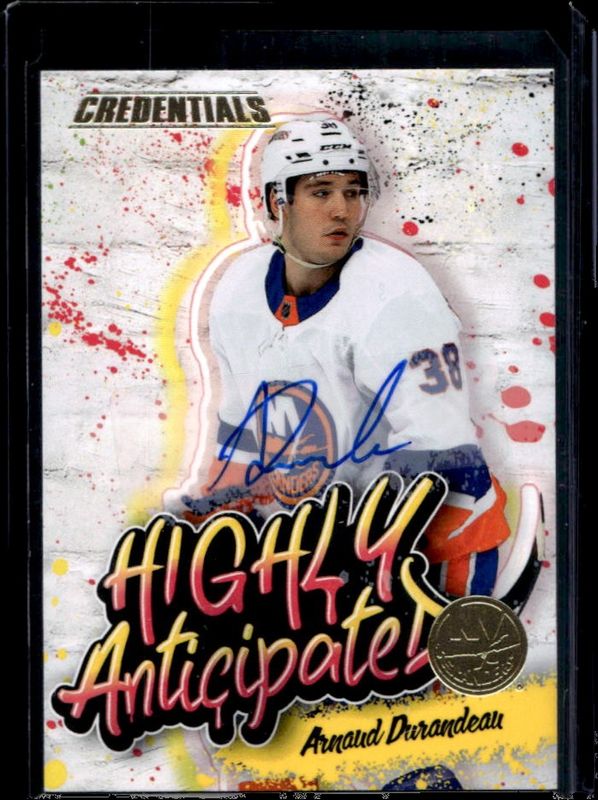 2023 Upper Deck Credentials #HA-9 Highly Anticipated Autographs