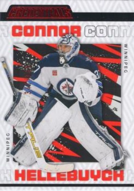 Connor Hellebuyck 2023 Upper Deck Credentials #99 Red /349 RAW