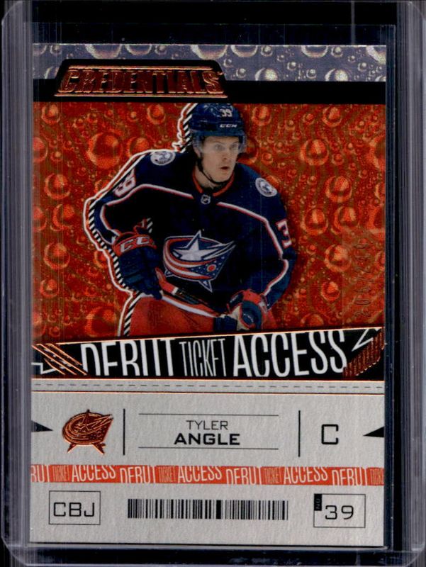 2023 Upper Deck Credentials #134 Orange /249