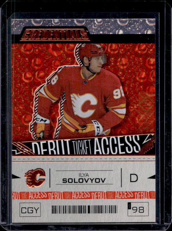 2023 Upper Deck Credentials #141 Orange /249