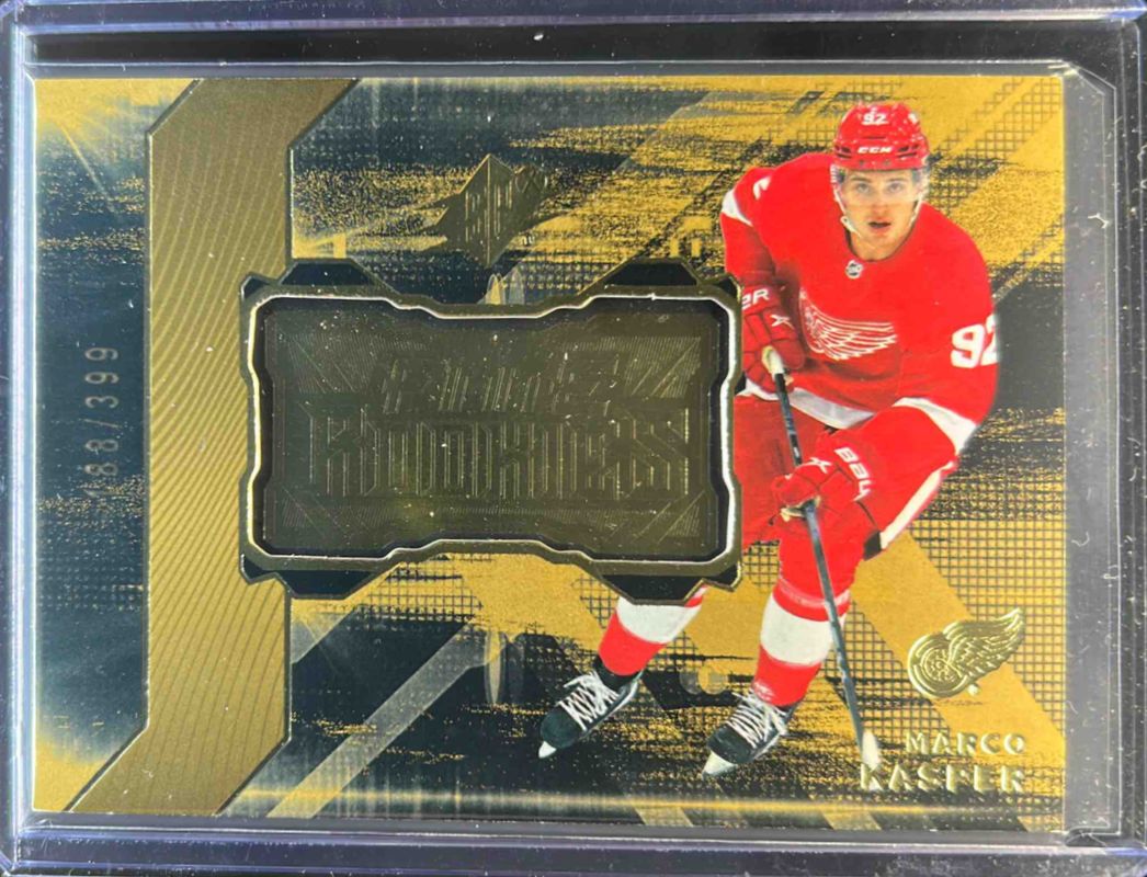 Marco Kasper 2023 SPx #F-7 Finite Rookies - Gold /399 RAW
