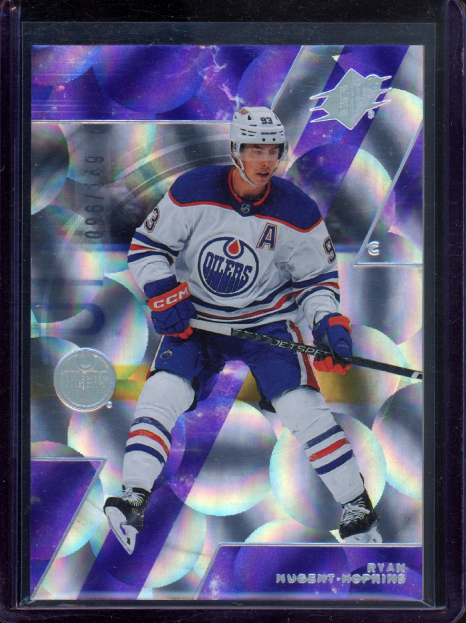Ryan Nugent-Hopkins 2023 SPx #22 Purple Parallax /149 Price Guide