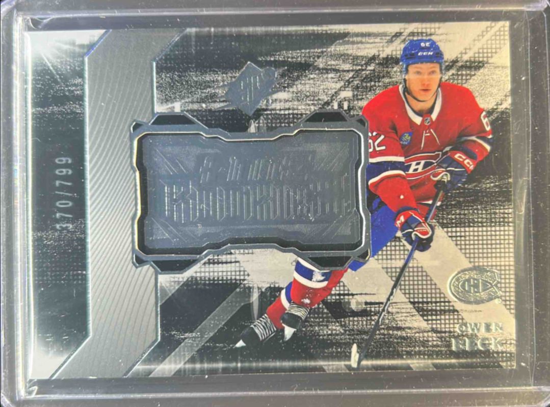 Owen Beck 2023 SPx #F-22 Finite Rookies /799 RAW