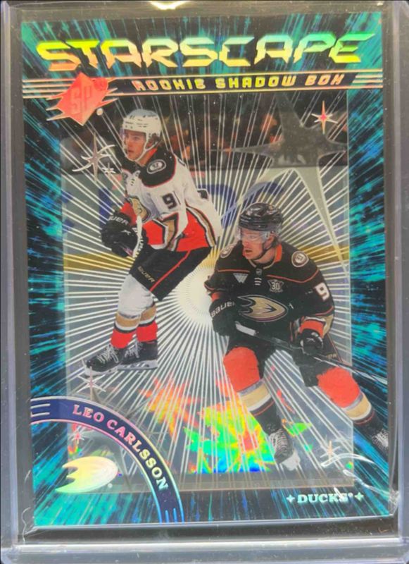 Leo Carlsson 2023 SPx #SS-40 Starscape Shadow Box - Silver Spectrum /99 Rookie RAW