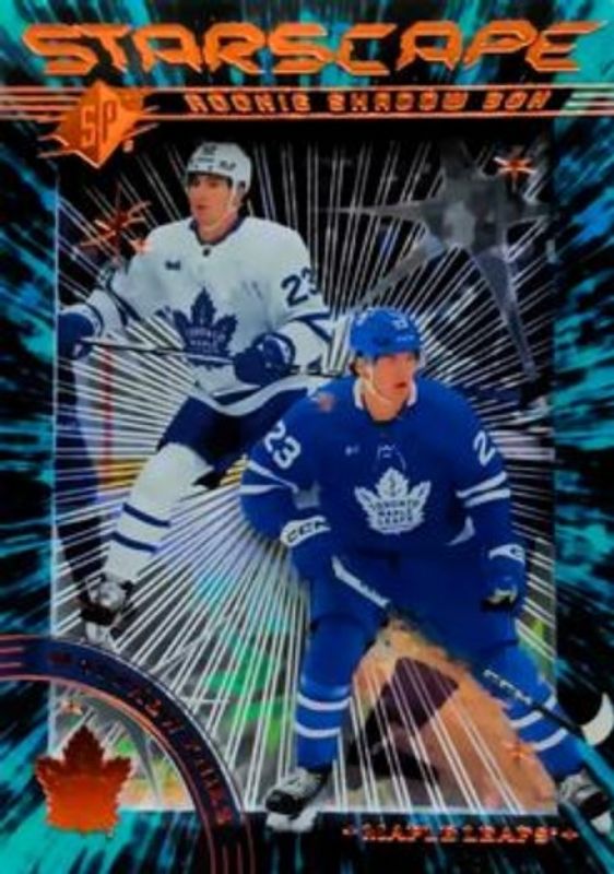 Matthew Knies 2023 SPx #SS-31 Starscape Shadow Box Rookie RAW