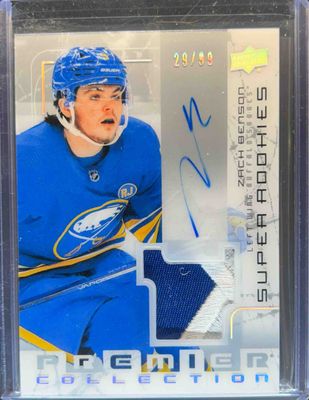 2023 Upper Deck Premier #SRR-ZB 2003-04 Rookie Patch Auto /49