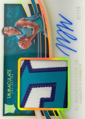 2019 Immaculate #132 Rookie Patch Auto - Gold /10