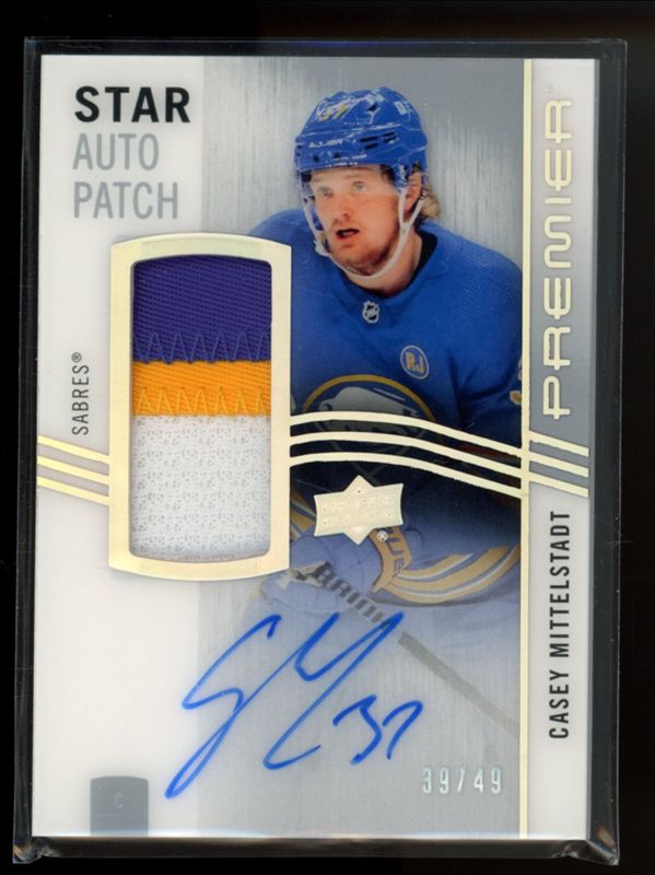 2023 Upper Deck Premier #AV-MI Acetate Star Patch Auto /35
