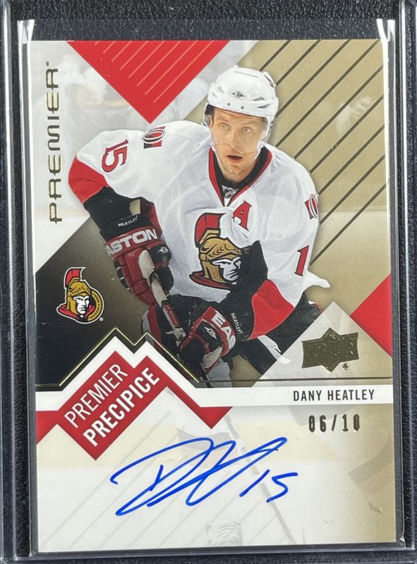 2023 Upper Deck Premier #PPL-DH Premier Precipice Auto Legends - Gold /10