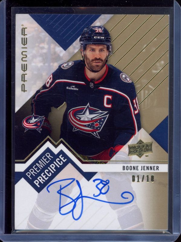 2023 Upper Deck Premier #PP-BJ Premier Precipice Auto - Gold /10