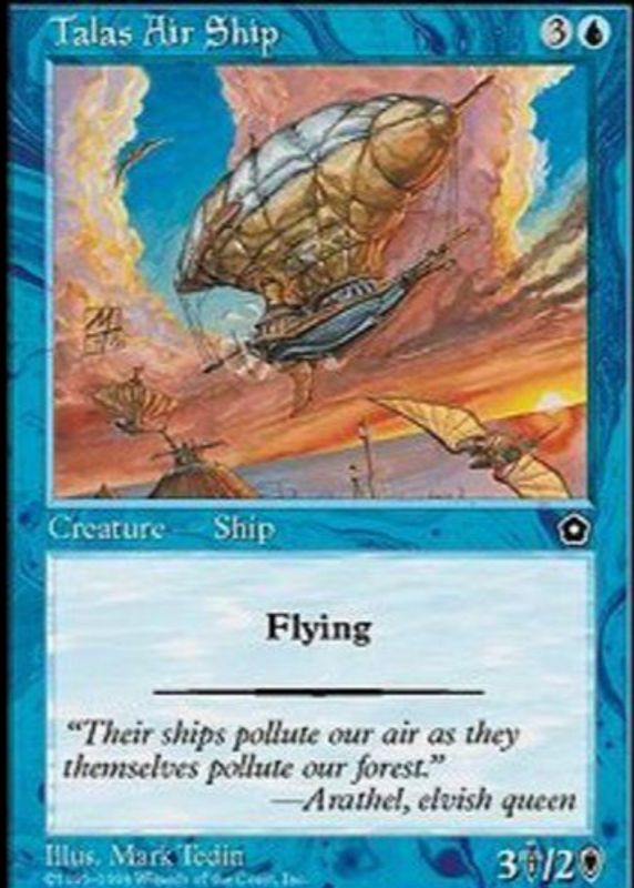 Talas Air Ship 1998 Portal Second Age Base PSA 10