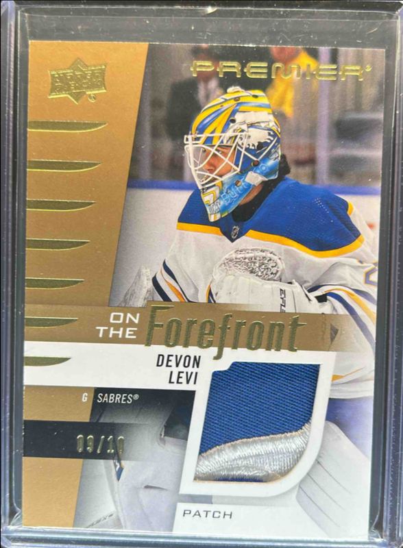 2023 Upper Deck Premier #OFR-DL On the Forefront Jersey Rookies - Gold /10