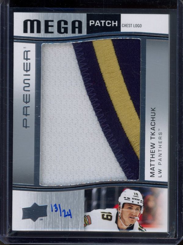 2023 Upper Deck Premier #PMP-MT Premier Mega Patch Chest Logos /24