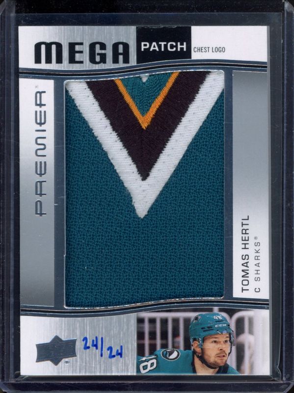 2023 Upper Deck Premier #PMP-TH Premier Mega Patch Chest Logos /24