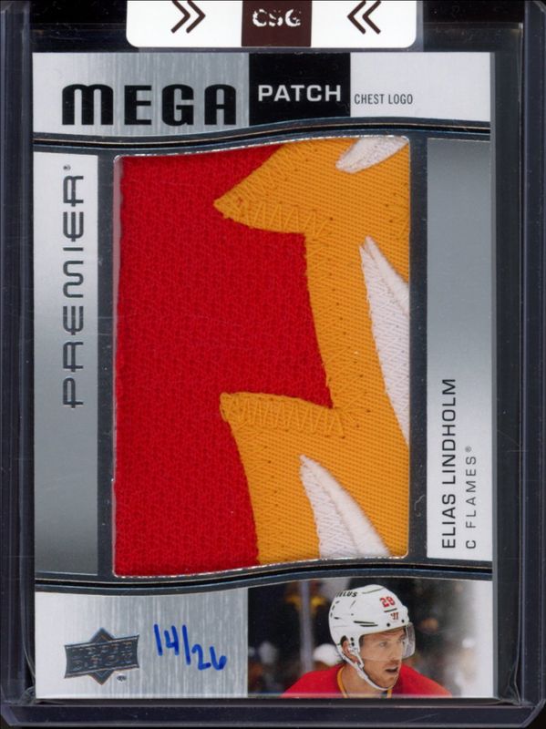 2023 Upper Deck Premier #PMP-EL Premier Mega Patch Chest Logos /24