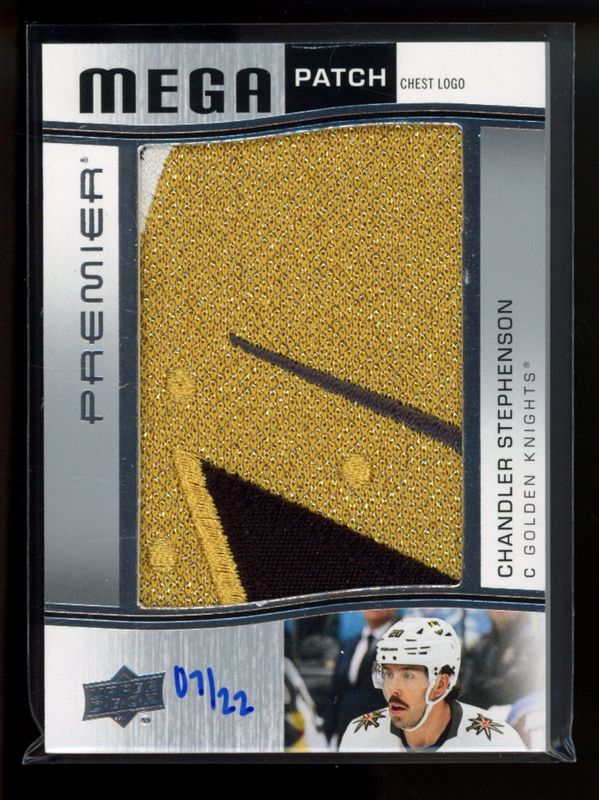 2023 Upper Deck Premier #PMP-CS Premier Mega Patch Chest Logos /24