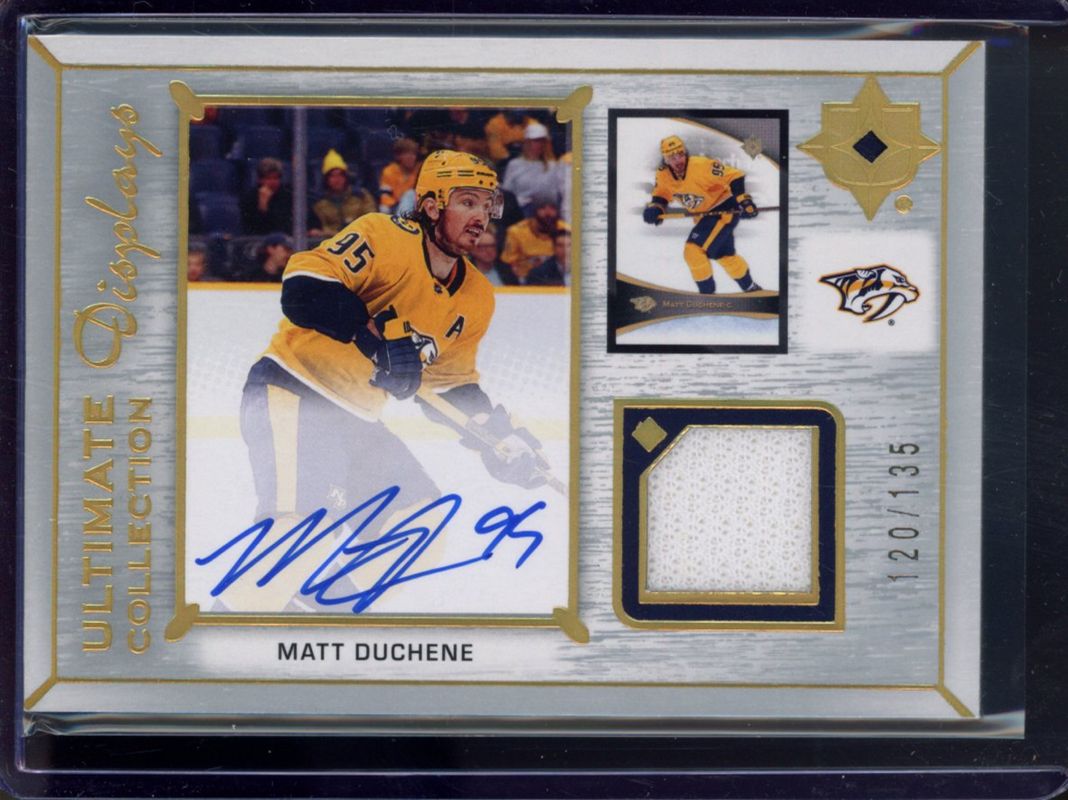 2023 Upper Deck Ultimate Collection #UDA-MD 2022 Update Ultimate Displays - Auto Jersey /49