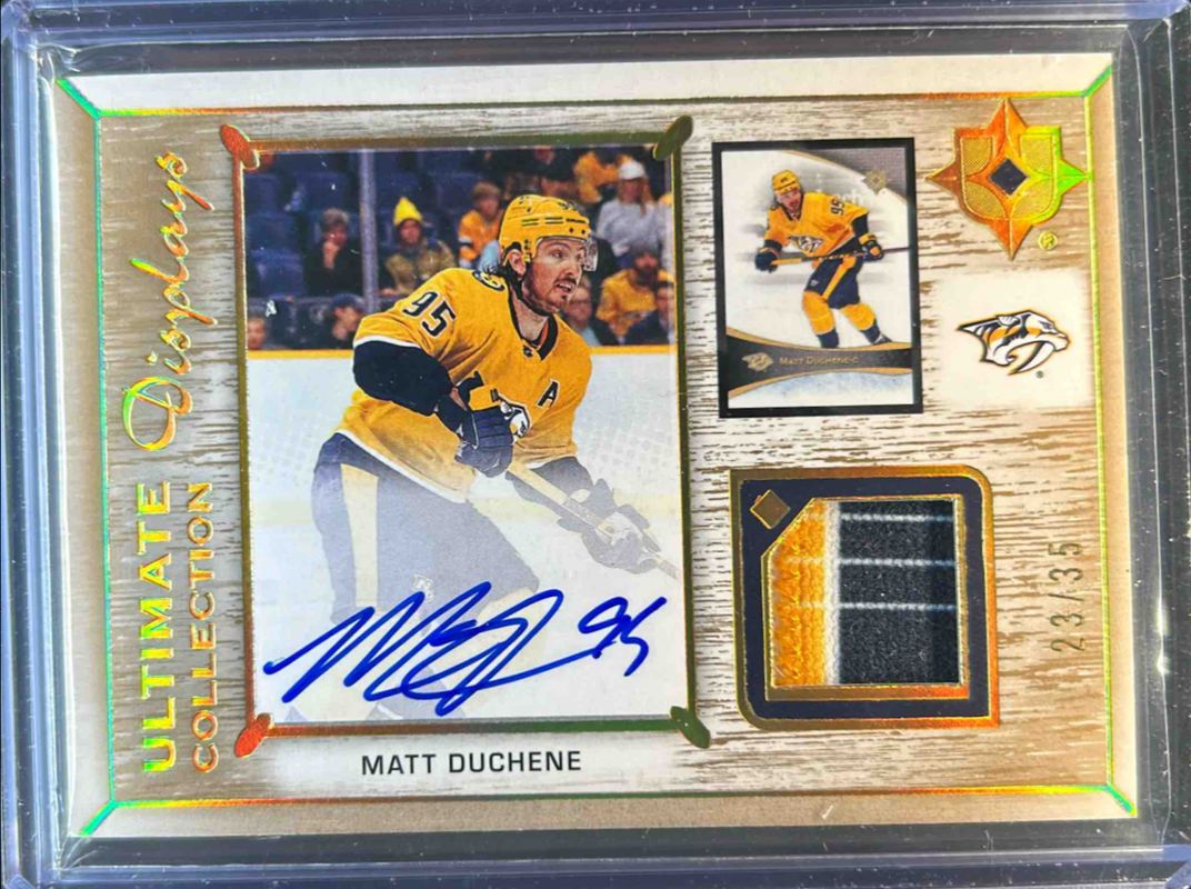 2023 Upper Deck Ultimate Collection #UDA-MD 2022 Update Ultimate Displays - Auto Patch /15