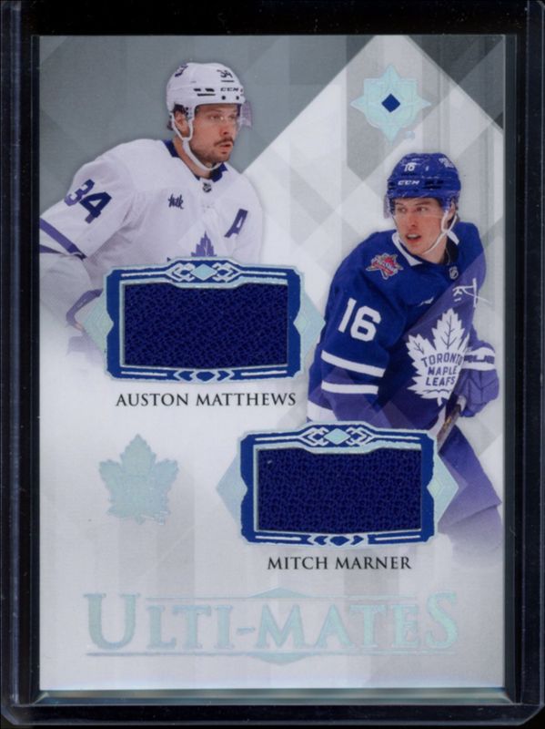 2023 Upper Deck Ultimate Collection #UTM-MM Ulti Mates Dual Jersey