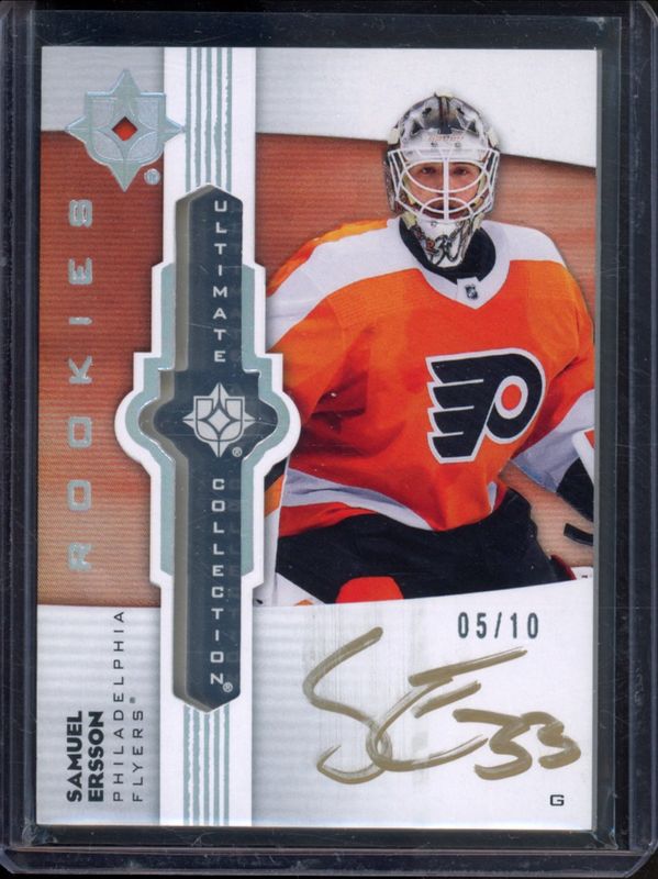 2023 Upper Deck Ultimate Collection #UE-SE 2022 Update Ultimate Emblems Auto - Platinum /5