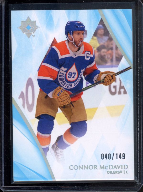 Connor McDavid 2023 Ultimate Collection #1 Base /149 RAW