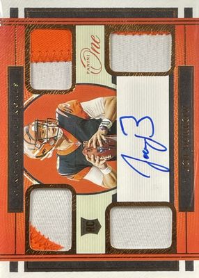2020 One #71 Rookie Quad Patch Auto - Bronze (/10)