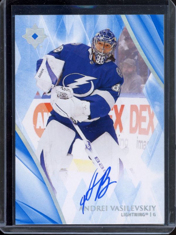 Andrei Vasilevskiy 2023 Ultimate Collection #19 Base Auto RAW