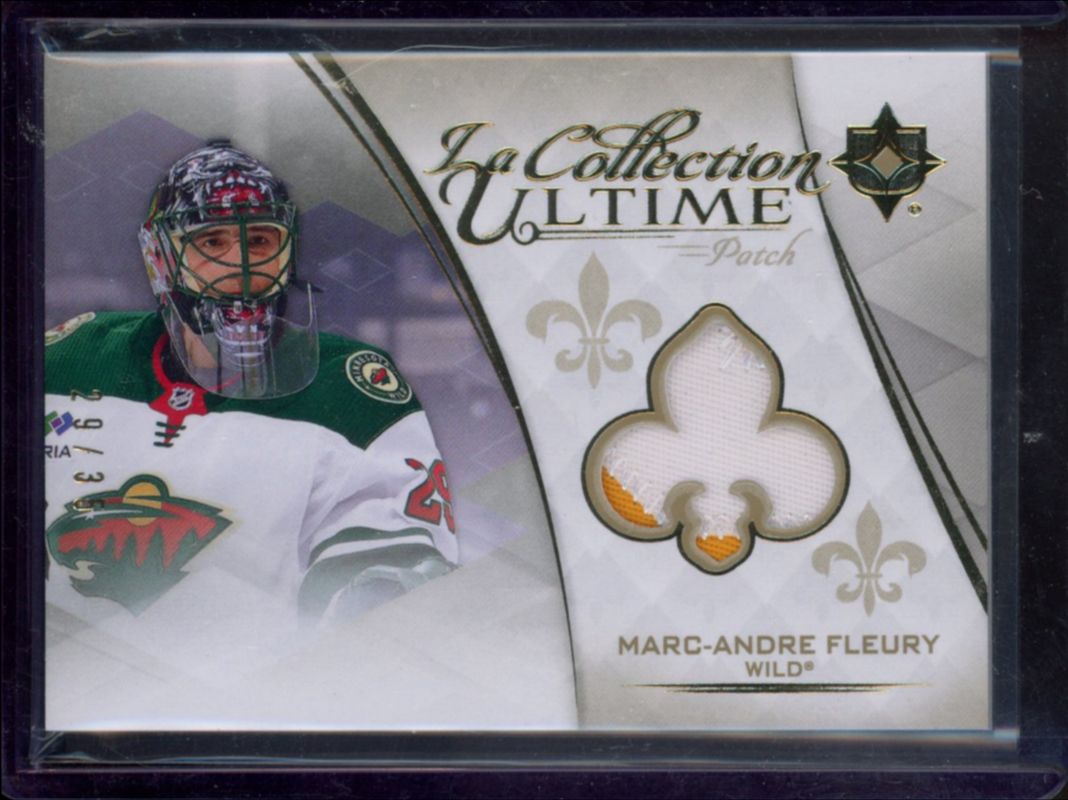 Marc-Andre Fleury 2023 Ultimate Collection #LCU-MF La Collection Ultime Jersey - Gold Patch /35 RAW