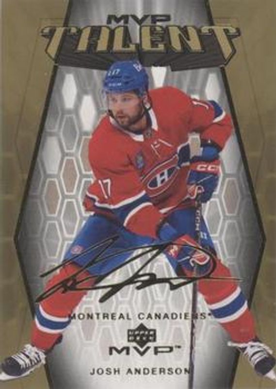 2023 Upper Deck MVP #MT-8 20th Anniversary - Gold Script