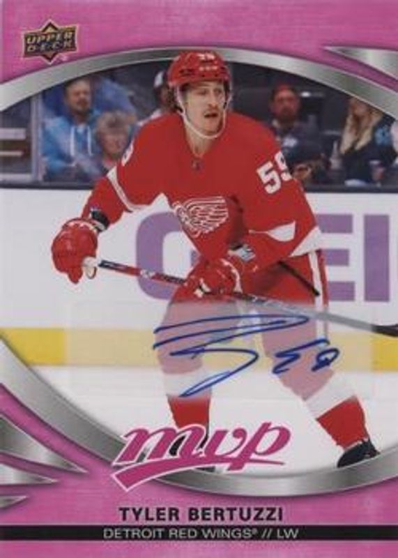 2023 Upper Deck MVP #206 Autographs - Magenta