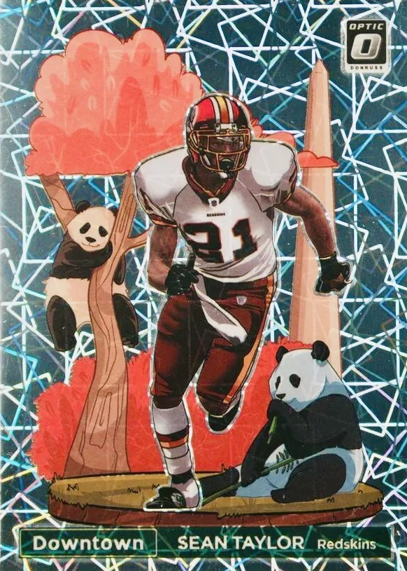 Sean Taylor 2022 Panini Donruss Optic #DT-ST Downtown /(SSP) Price ...