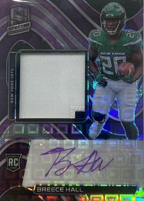 2022 Spectra #213 Rookie Patch Auto - Neon Purple /30